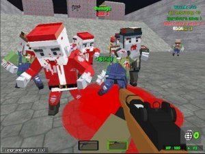 Pixel Team Survival Arcade Game