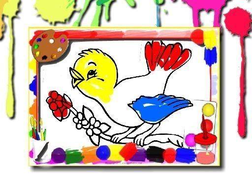 Feathered Friends Coloring Studio