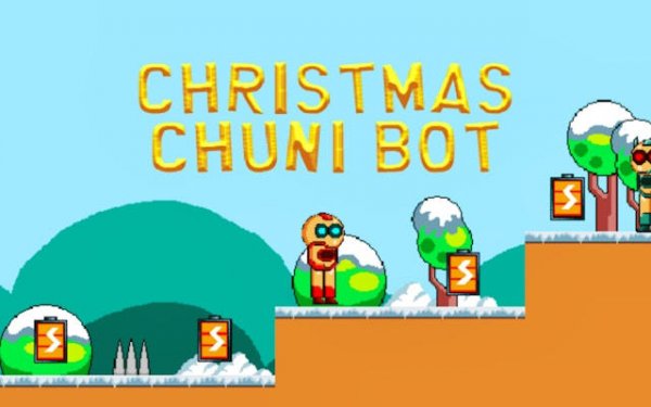Christmas Chuni Bot: Sci-Fi Platformer Adventure Online Game