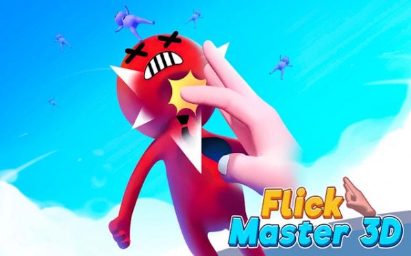 Flick Master 3D - Superhero Flick Action Online Game