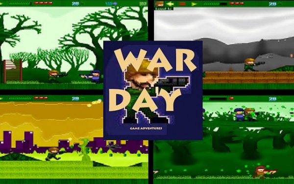 Platformer War Day: Action Run Adventure Online Game