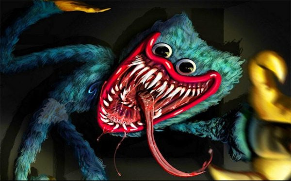 Poppy Huggy Sliding Puzzle Online Game