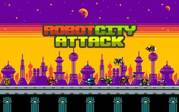 Robot City Attack: Running Precision Fighter Online Game