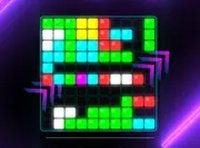 Neon Block Blast Puzzle Game