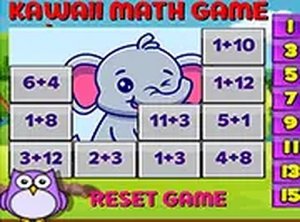 Kawaii Math Online Game