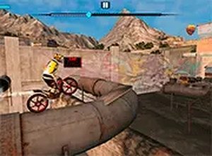 Trial Bike Racing Clash Online Game