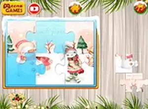 X-mas Jigsaw Puzzle Game
