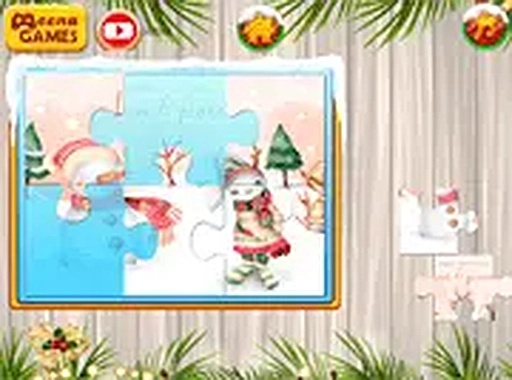X-mas Jigsaw Puzzle Game