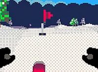 Snow Skiing Arcade Challenge