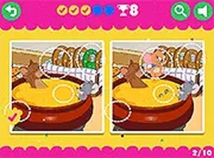 The Tom and Jerry Show: Spot the Difference Online Game