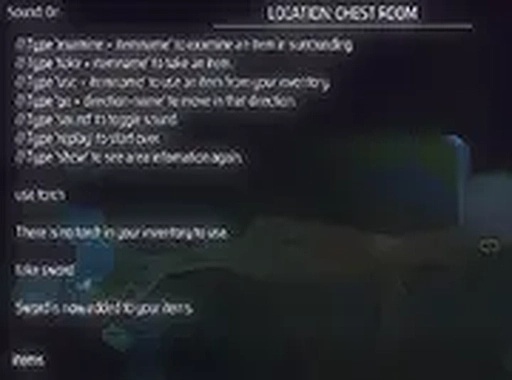 Enigma Island Text Adventure