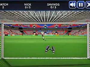 Soccer Goalie Reflex Game