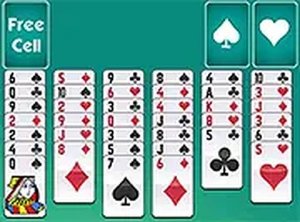 One Cell FreeCell Puzzle Game