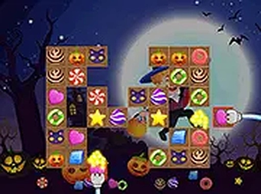 Halloween Grabbers Puzzle Game