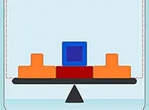 Weighted Seesaw Balance Game