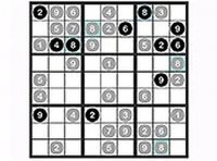 Monochrome Sudoku Puzzle