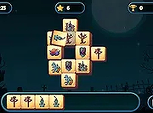 Halloween Tiles Mahjong Online Game